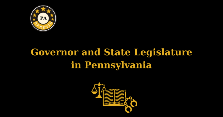 Governor and State Legislature in Pennsylvania