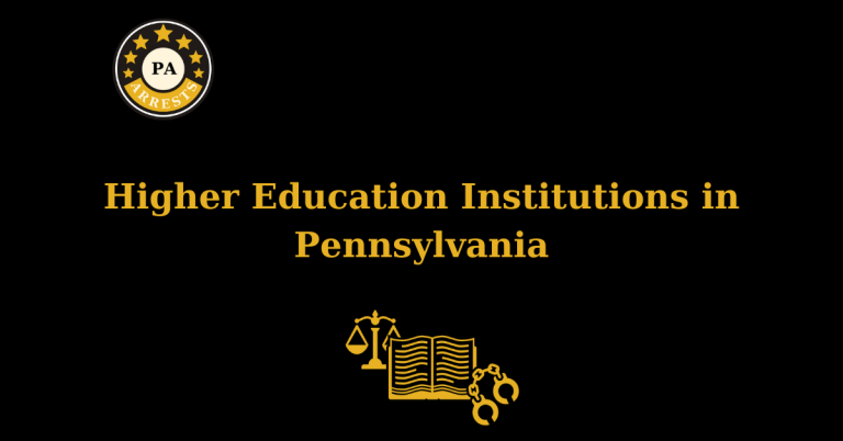 Higher Education Institutions in Pennsylvania