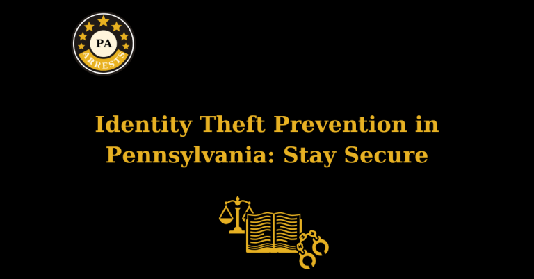 Identity Theft Prevention in Pennsylvania: Stay Secure